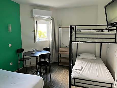 Double Room with Two Bunk Beds