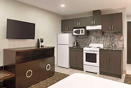 1 Queen Bed, Efficiency Room, Non-Smokin