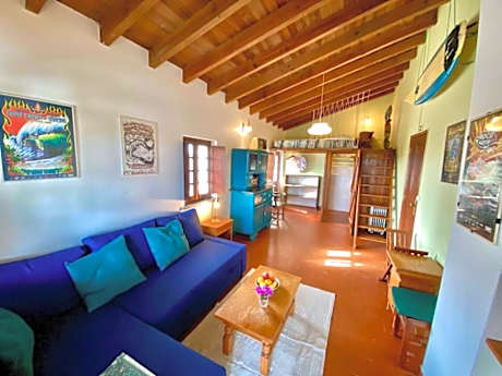 Da Silva Surfcamp- Terrassenzimmer mit Frühstück