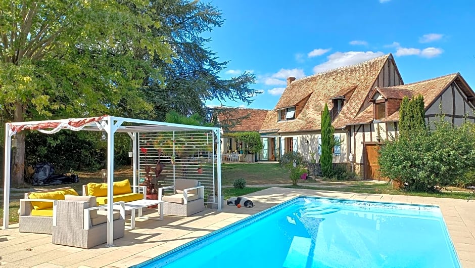 En pleine campagne, proche du Mans - chambre d'hôtes