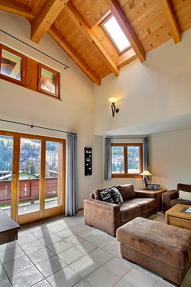 Mossettes 5, penthouse sunny terrasse and sauna