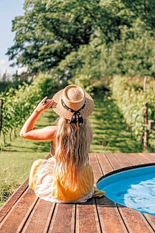 Sen i Wino, domki i apartament na winnicy ze strefą SPA