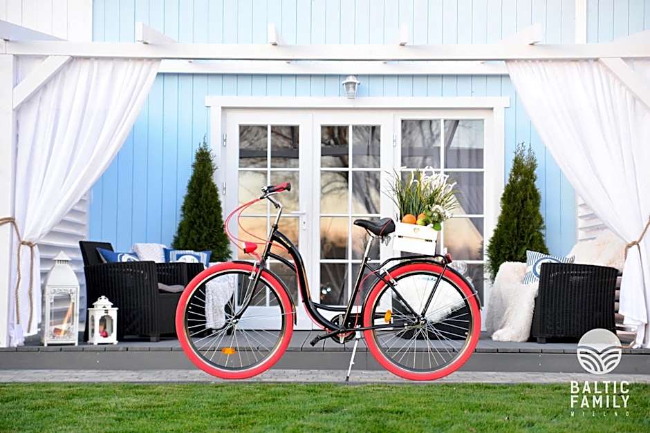 Domki BALTIC FAMILY basen kidsclub rowery