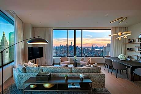 Fifth Avenue Penthouse, 2 Bedroom Residence, Bedroom 1: 1 King, Bedroom 2: 2 Double, High floor