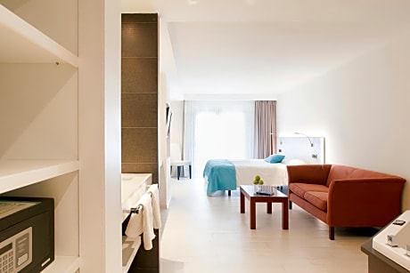 Triple/Quadruple room 2/3/4 beds with city views and spa bath