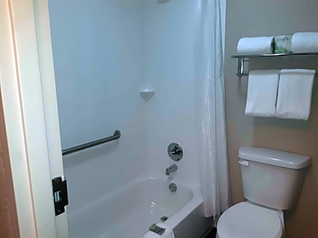 1 King Bed, Non-Smoking, High Speed Internet Access, Microwave And Refrigerator, Coffee Maker, Iron 