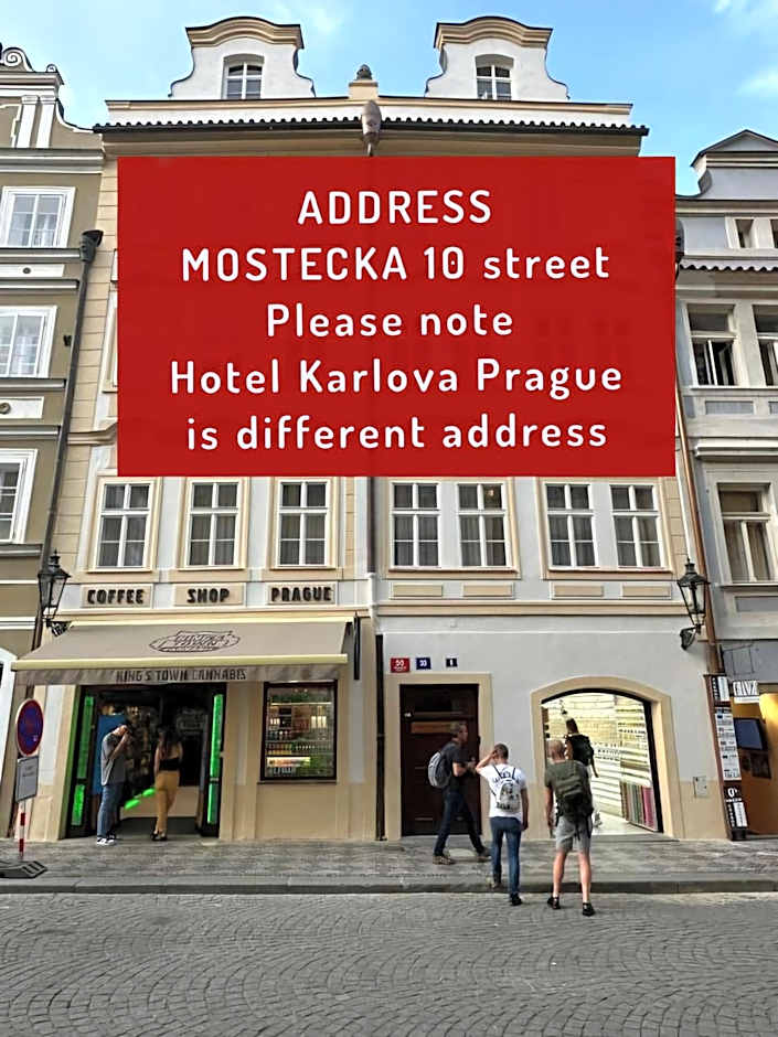 Hotel Karlova Prague - Mostecka 10 st Depandance