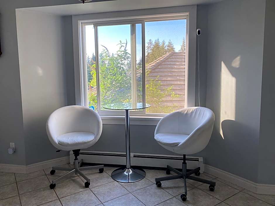 Jane's private rooms with shared washroom