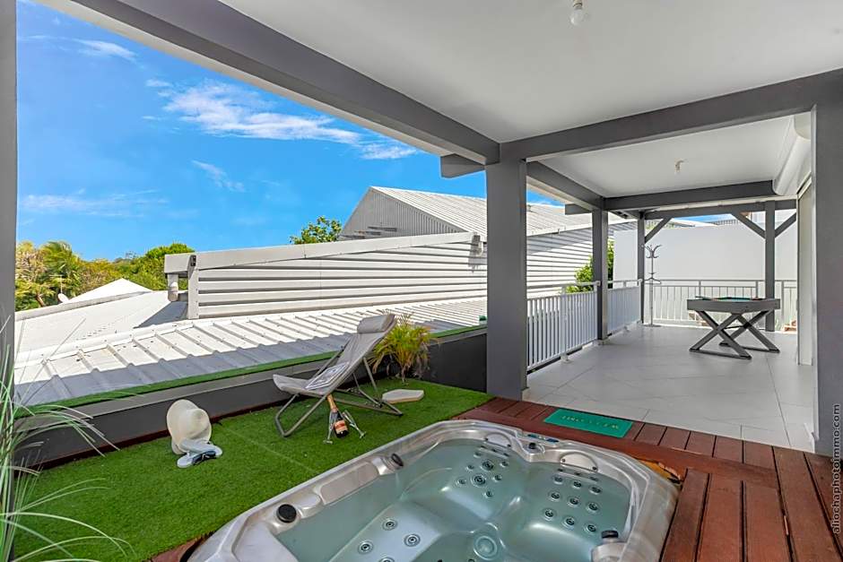 Villa Gosier T3 COSY JACUZZI - ROMANTIQUE