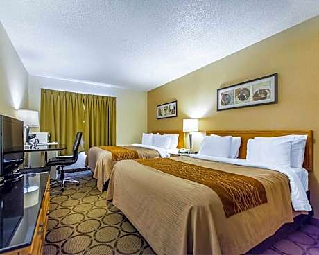 2 Double Beds - No Smoking