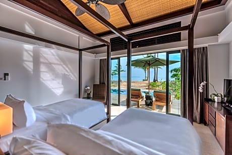 Two Bedroom Deluxe Beachfront Villa 