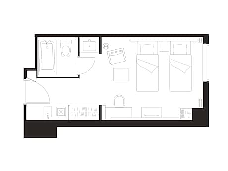 Studio Twin Room