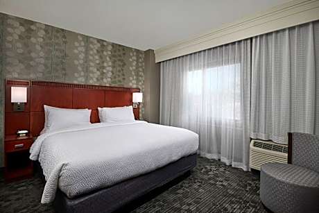 One-Bedroom King Suite with Sofa Bed and Balcony