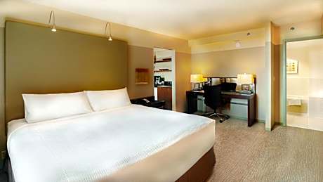 1 King Bed Feature Suite Nonsmoking