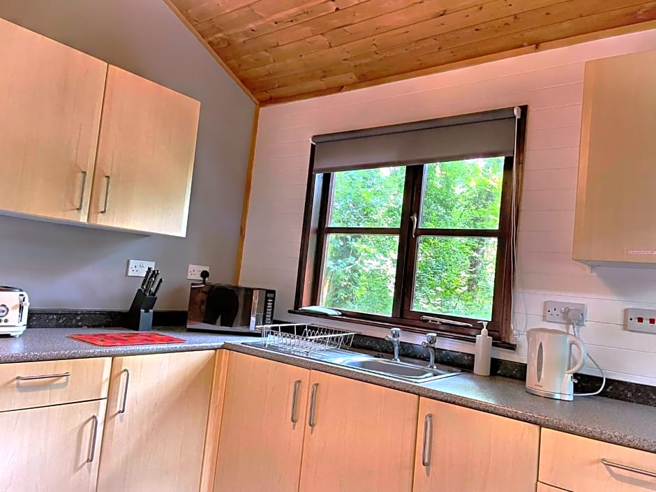 Goldcrest 3-Hot Tub-Woodland Lodges-Carmarthenshire-Tenby