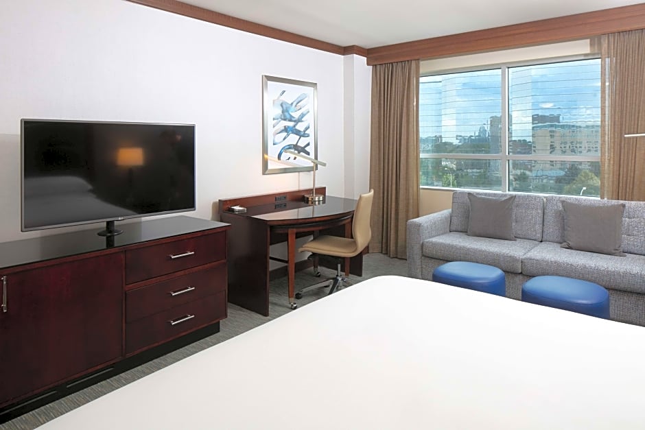 Photo 1 of 3 of 1 King Bed with Sofabed, Hearing Accessible