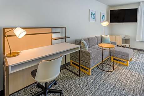 Studio, 1 Queen Bed with Sofa bed (Mobility Accessible, Roll-in Shower)