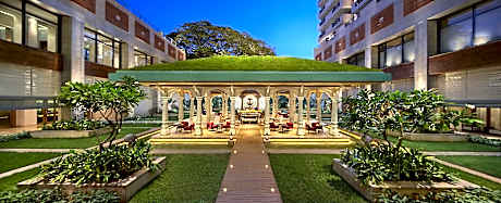 pelican, club level, 2 bedroom suite, 1 king, city view, balcony