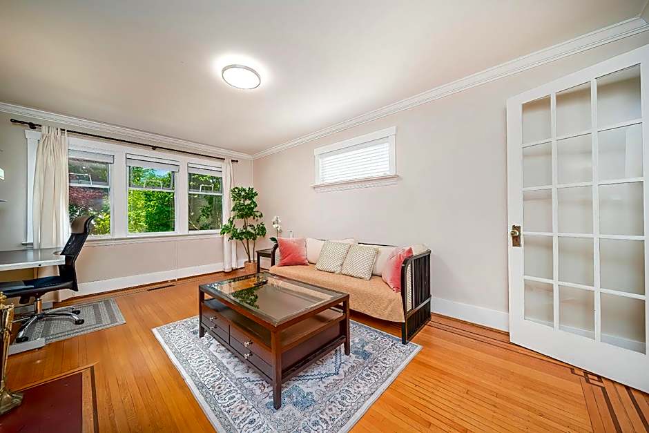 Charming Home Near UBC with Parking & Backyard