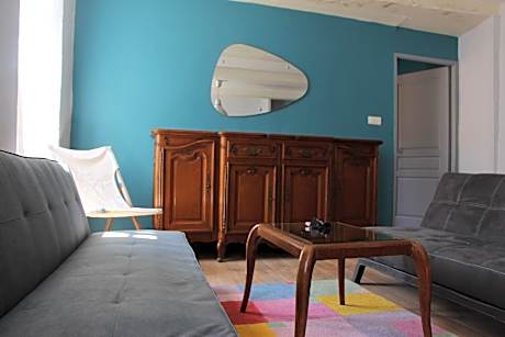 mistral-Appartement-Supérieure-Salle de bain-Vue historique