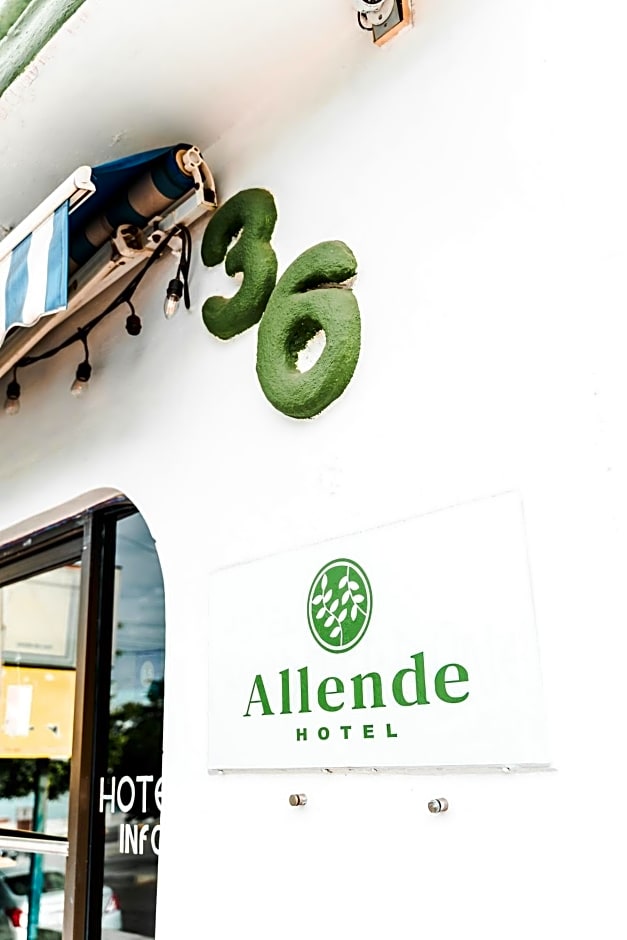 Hotel Allende antes Hotel Mediterrane