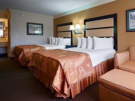 Double Queen Bed