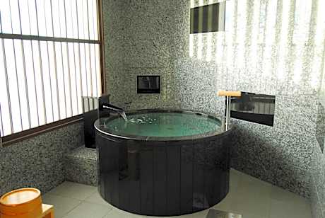 Presidential suite with indoor silver hot springs