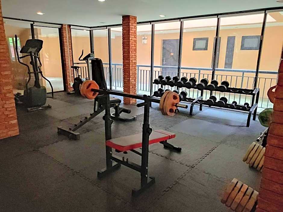 Studio apartments on a hill