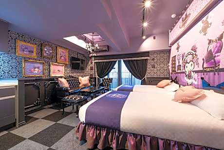 Gothic Lolita Kuromi - Character Room with 2 Double Beds