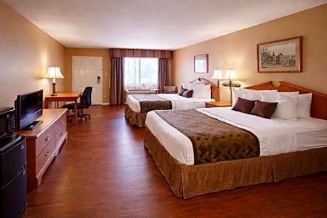 Queen Room with Two Queen Beds and Roll-In Shower - Disability Access/Non-Smoking