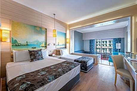 DOUBLE SINGLE USE SEA VIEW