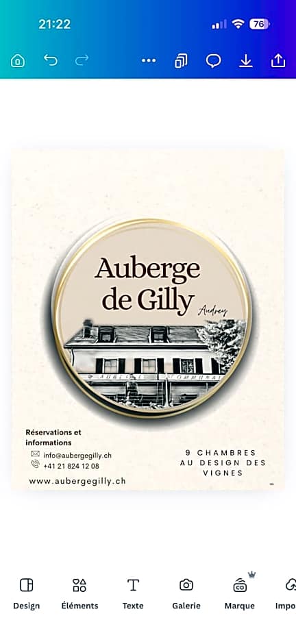 Auberge de Gilly SA