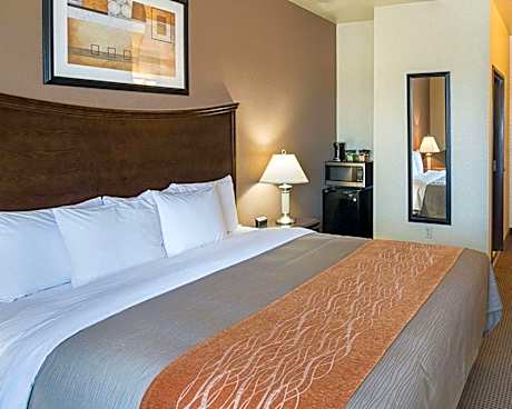 King Room with Roll-In Shower - Accessible/Non-Smoking