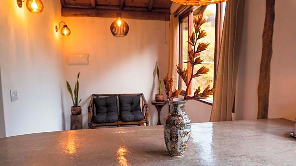 Ecocasa azul - Chalé na mata