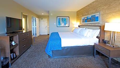 1 King Bed Standard Communication Accessible Roll Shower