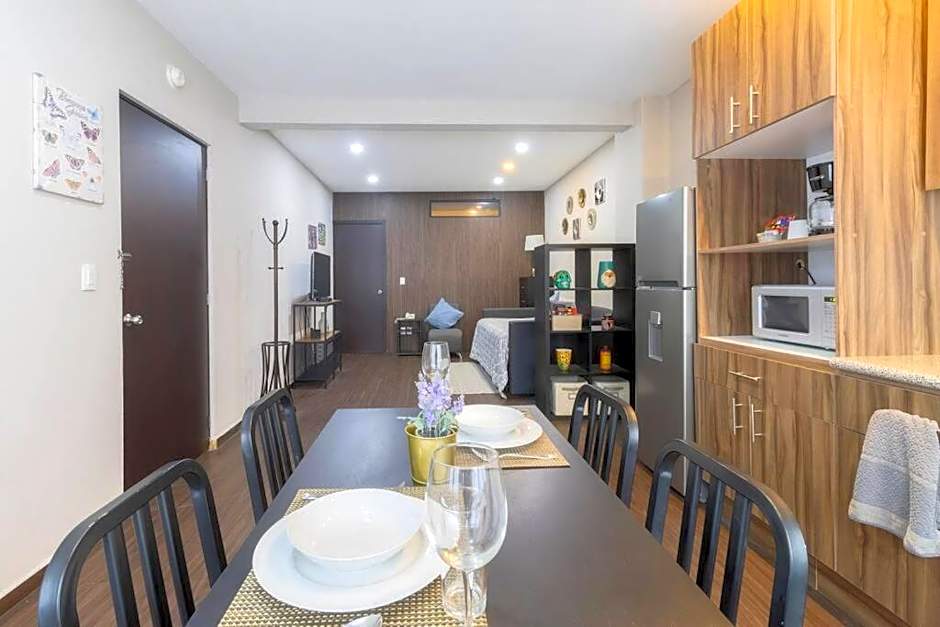 301 Historic building 1Bdrm 1bath AC Rooftop
