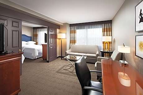 Double Room with Two Double Beds and Sofa Bed