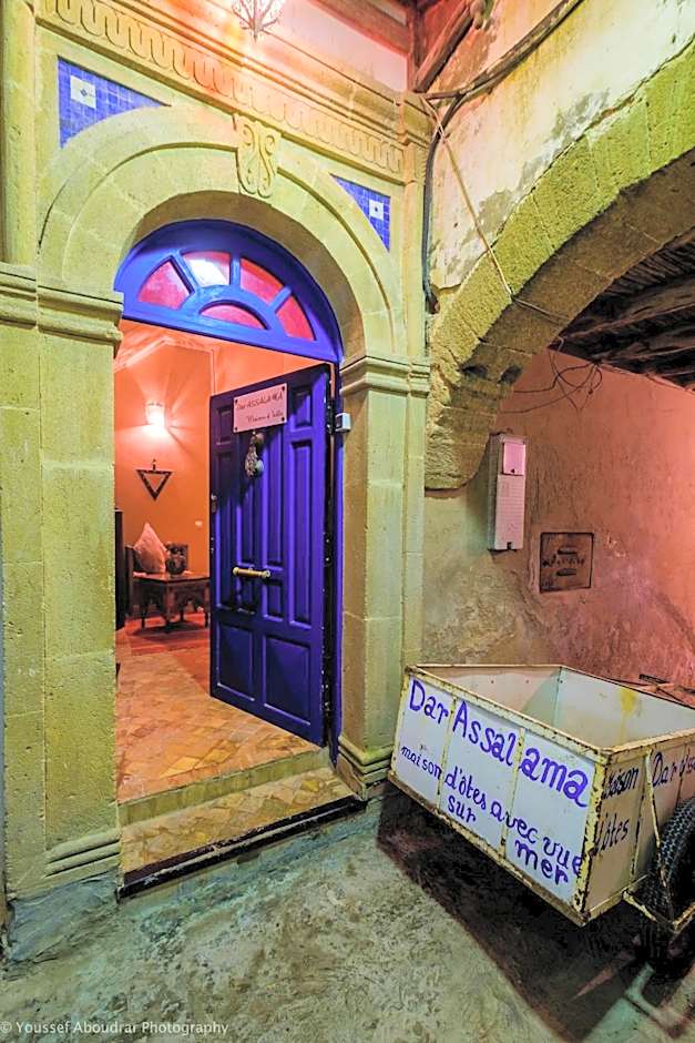 RIAD DAR ASSALAMA Terrasse Vue Mer