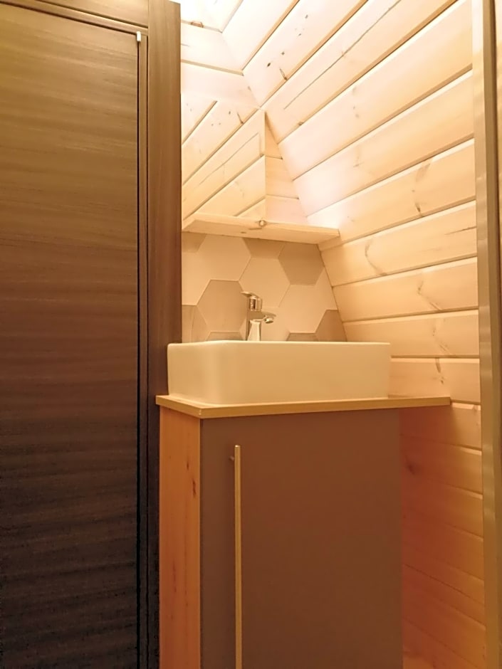 Chalet climatisé avec terrasse privative dont un chalet disposant d'une kitchenette