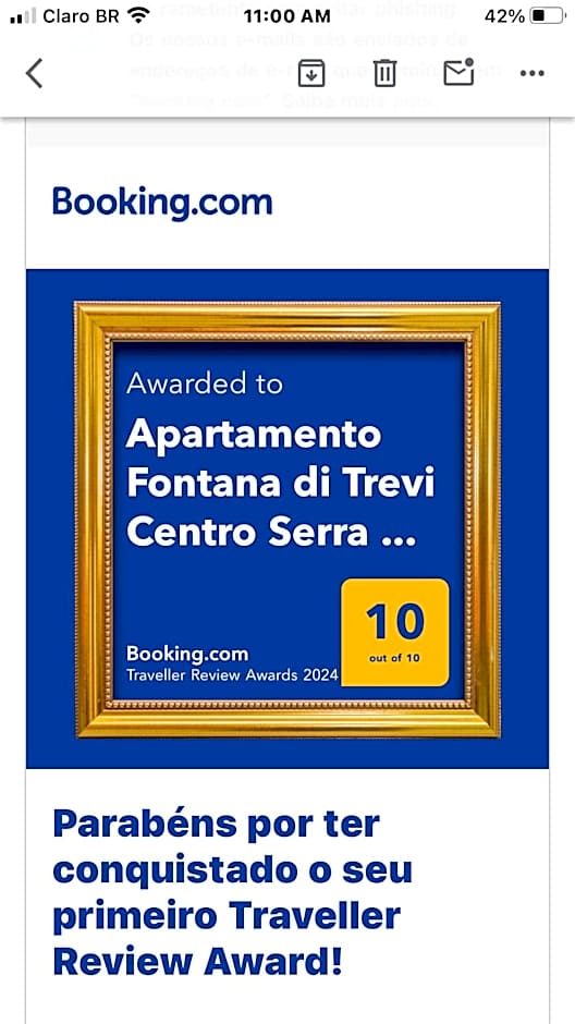 Apartamento Fontana di Trevi Centro Serra Negra