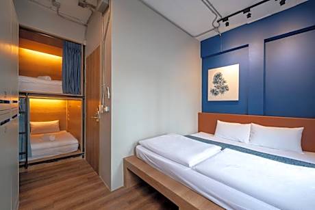 Family Room with Shared Bathroom