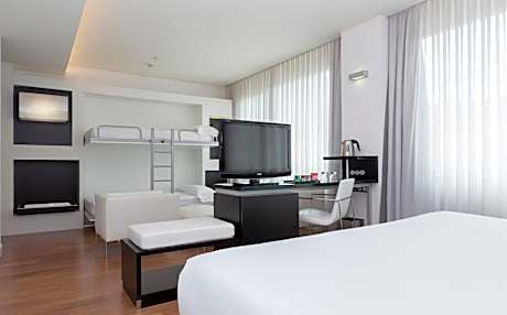 Family room with parking included