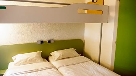 Triple Room with Two Single Beds and One Bunk Bed