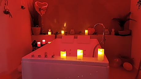 Gîtes Mas des rochers - Romance tropicale avec Spa