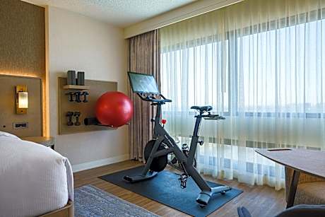 1 King Bed Peloton Bike, Guest Room, 1 King
