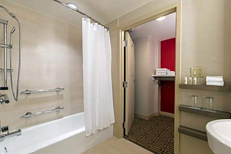 Executive King Suite with Sofa Bed and Adapted Tub - Mobility and Hearing Accessible