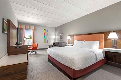King Room with Roll-In Shower - Mobility and Hearing Access/Non-Smoking