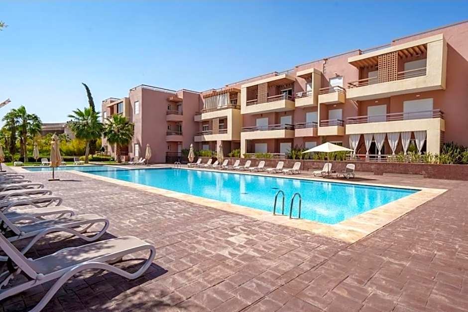Modern 2BR Apartment with Pool & Secure Parking in Marrakech