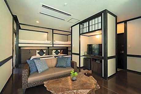 Family Room with Balcony with Private Bathroom