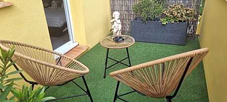 Chambre La Palmeraie village naturiste